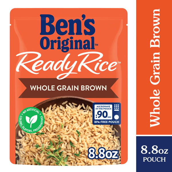 Instant Foods Ben's Original Whole Grain Brown Rice Pouch hero