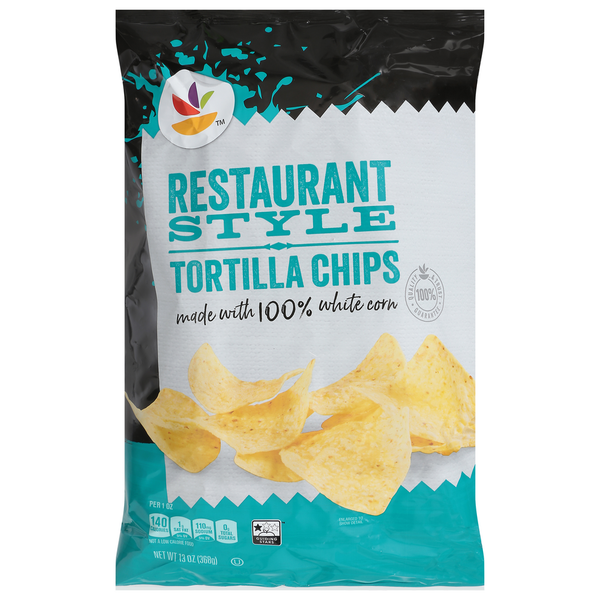 Chips & Pretzels Store Brand Tortilla Chips, Restaurant Style hero