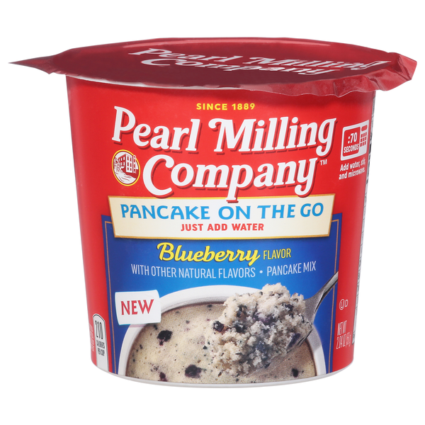 Hot Cereal & Pancake Mixes Pearl Milling Company Pancake Mix, Chocolate Chip Flavor, Pancake on the Go hero