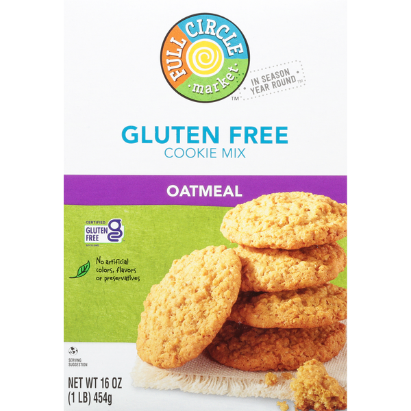 Cookies & Cakes Full Circle Cookie Mix, Gluten Free, Oatmeal hero