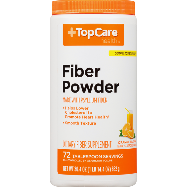 Digestion TopCare Fiber Powder, Orange Flavor hero