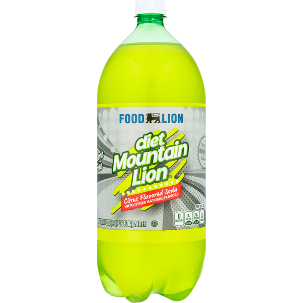 Soft Drinks Food Lion Soda,, Calorie Free, Citrus Flavored hero