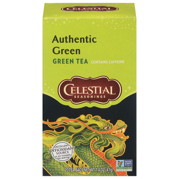 Tea Celestial Seasonings Authentic Green Tea hero