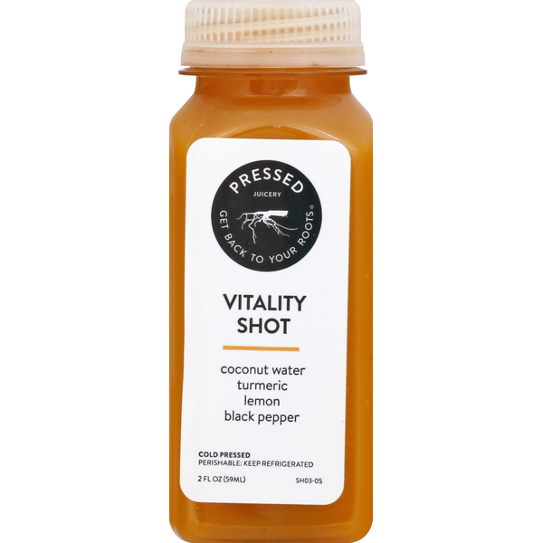 Juice & Nectars Pressed Vitality Shot hero