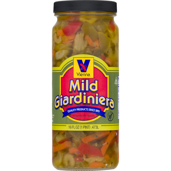 Pickled Goods & Olives Vienna Giardiniera, Gluten-Free, Mild hero