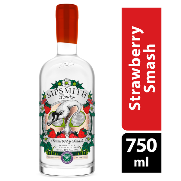 Liquor Sipsmith Distillery Strawberry Smash Gin hero