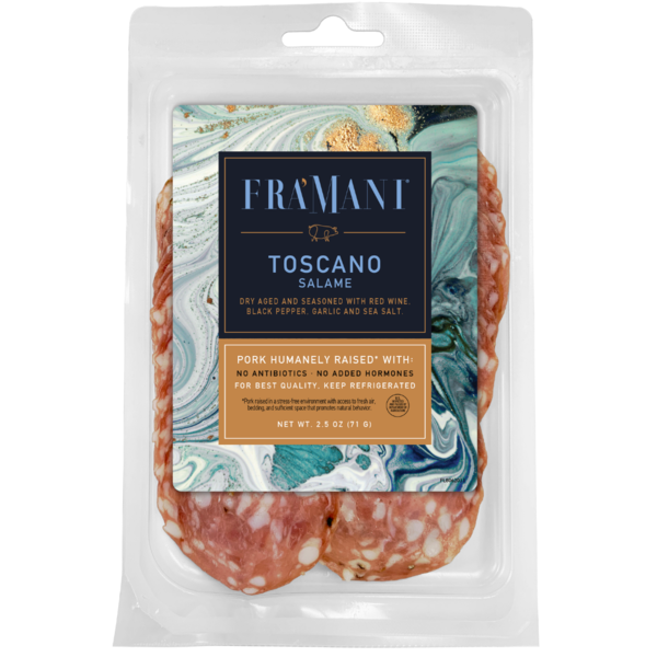 Prepared Meals Fra' Mani Toscano Salame, Sliced Dry-Aged Salami hero