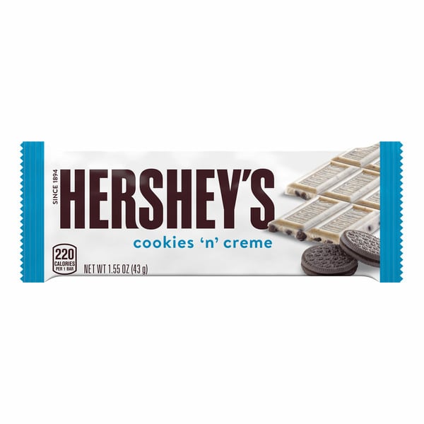 Candy/Cookies Hershey's Cookies 'n' Creme Candy hero