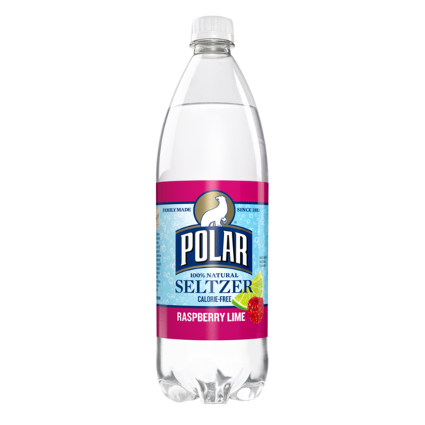 Water, Seltzer & Sparkling Water Polar Seltzer  Raspberry Lime hero