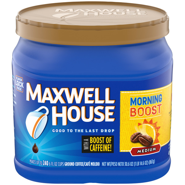 Coffee Maxwell House Morning Boost Ground Coffee hero