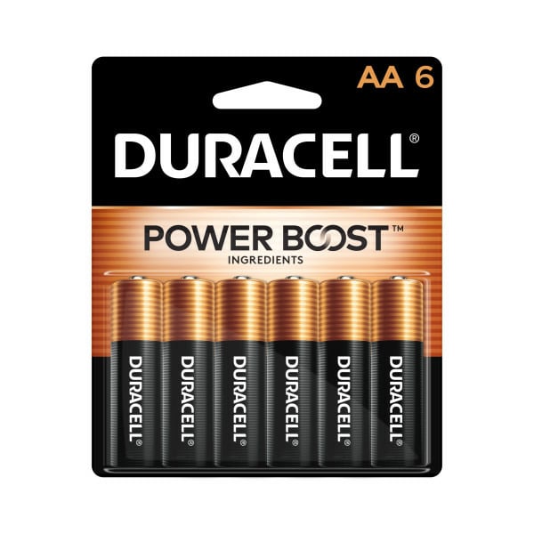 Electronics Duracell Coppertop AA Alkaline Batteries, Primary Major Cells hero