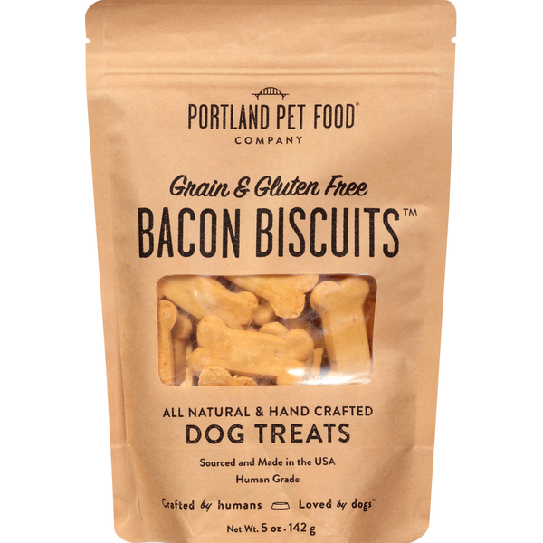 Dog Food & Care Portland Pet Food Grain & Gluten Free Bacon Biscuits hero