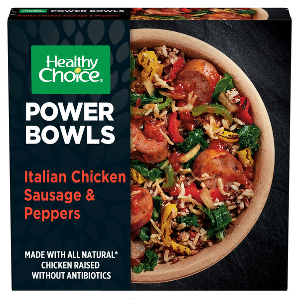 Frozen Meals Healthy Choice Power Bowls Italian-Style Chicken Sausage & Peppers Frozen Meals hero