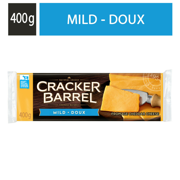 Cracker Barrel Cheddar Coloured Mild Cheese hero