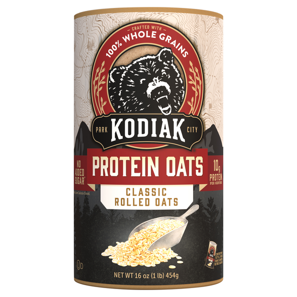 Hot Cereal & Pancake Mixes Kodiak Protein Oats, Classic hero