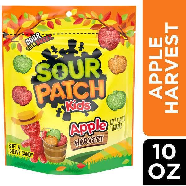 Candy & Chocolate Sour Patch Kids Apple Harvest Soft & Chewy Candy hero