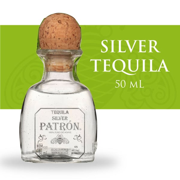 Spirits Patrón® Silver Tequila hero