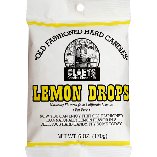 Candy & Chocolate Claeys Candy Hard Candies, Old Fashioned, Lemon Drops hero