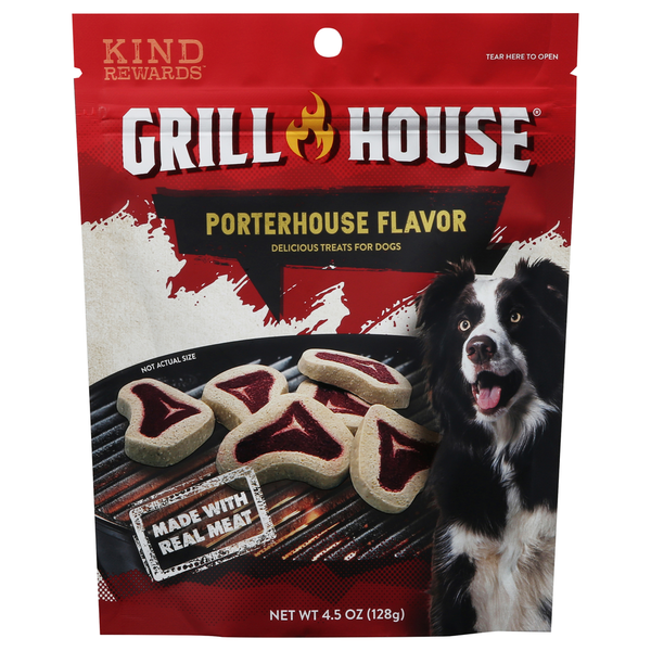 Kind Rewards Treats for Dogs, Porterhouse Flavor hero