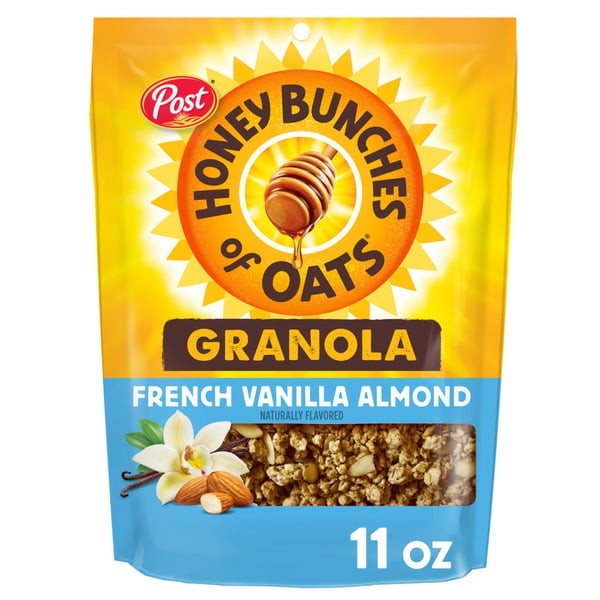 Cereal Honey Bunches of Oats French Vanilla Almond Granola hero