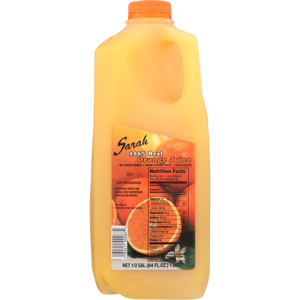 Juice & Nectars Sarah Farms Orange Juice hero