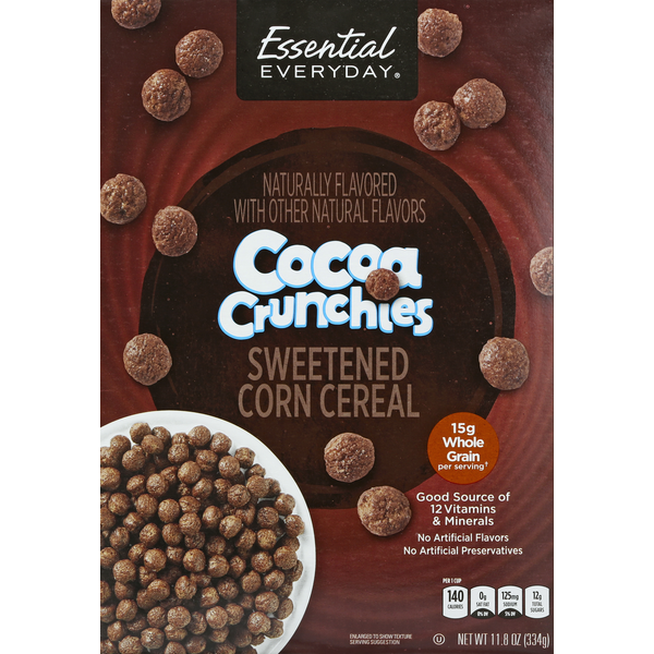 Cereal Essential Everyday Cereal, Cocoa Crunchies hero