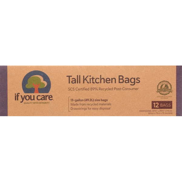 Trash Bags & Liners If You Care Tall Kitchen Bags hero