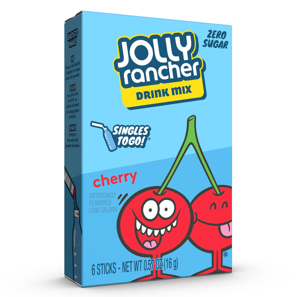 Cocoa & Drink Mixes JOLLY RANCHER Low Calorie Cherry Drink Mix hero