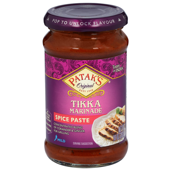 Patak's Spice Paste, Tikka Marinade, Mild hero