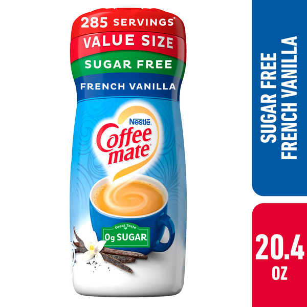 Other Creams & Cheeses Coffee mate Sugar Free French Vanilla Powder Coffee Creamer hero