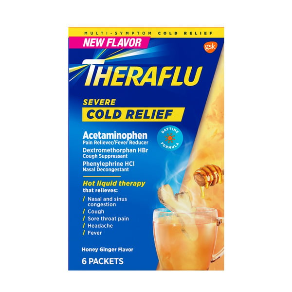 Cold, Flu & Allergy Theraflu Daytime Severe Cold Relief Powder hero