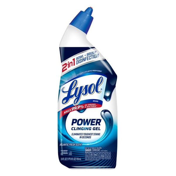 Cleaning Supplies Lysol Power Toilet Bowl Cleaner Gel hero