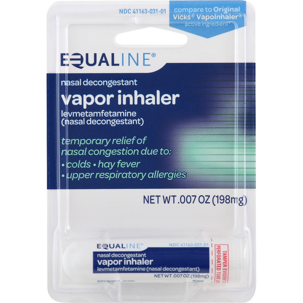 Cold, Flu & Allergy Equaline Vapor Inhaler hero