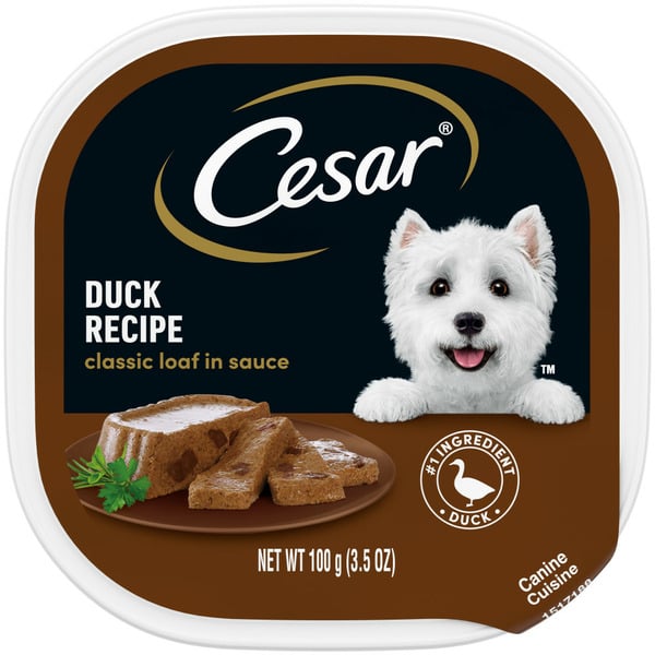 Dog Food & Care Cesar Classic Loaf in Sauce Soft Wet Dog Food Duck hero