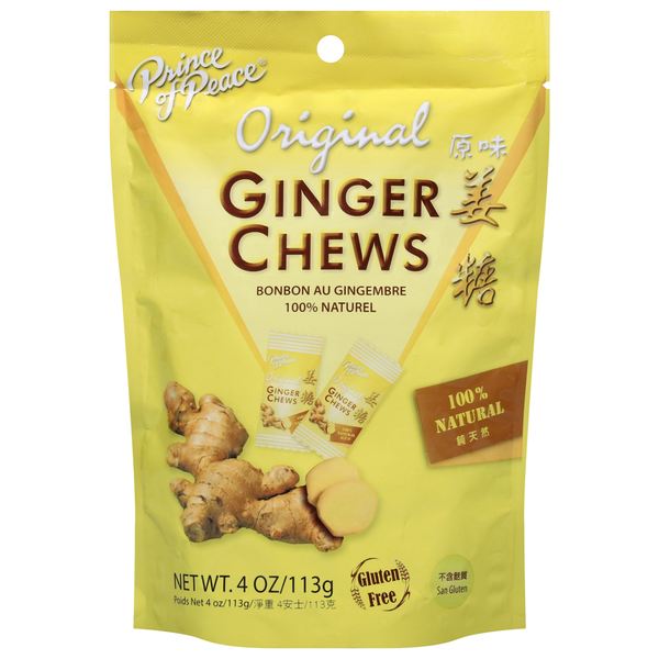 Candy & Chocolate Prince of Peace Ginger Chews, Original hero