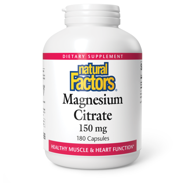 Vitamins & Supplements Natural Factors Magnesium Citrate hero