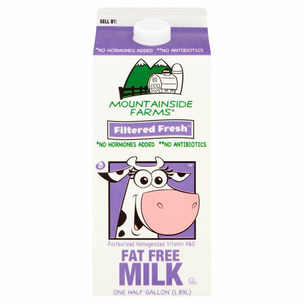 Milk Mountainside Farms Filtered Fresh Fat Free Milk hero