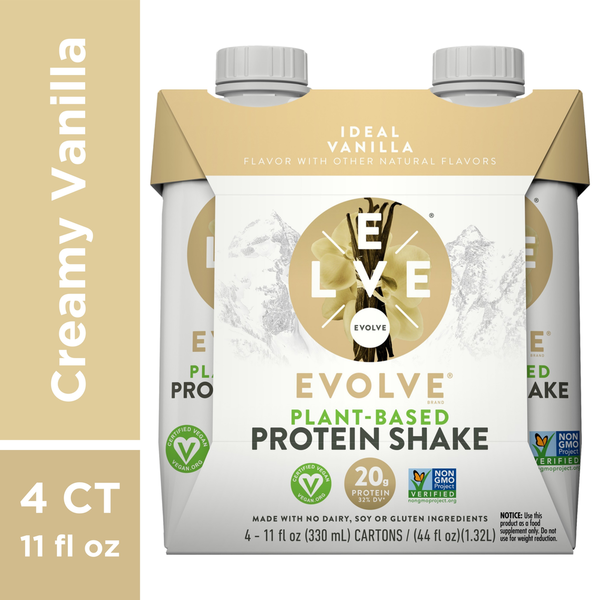 Protein & Meal Replacement EVOLVE Protein Shake , Vanilla hero