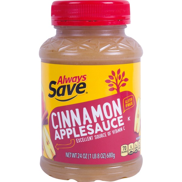 Canned Fruit & Applesauce Always Save Cinnamon Applesauce hero