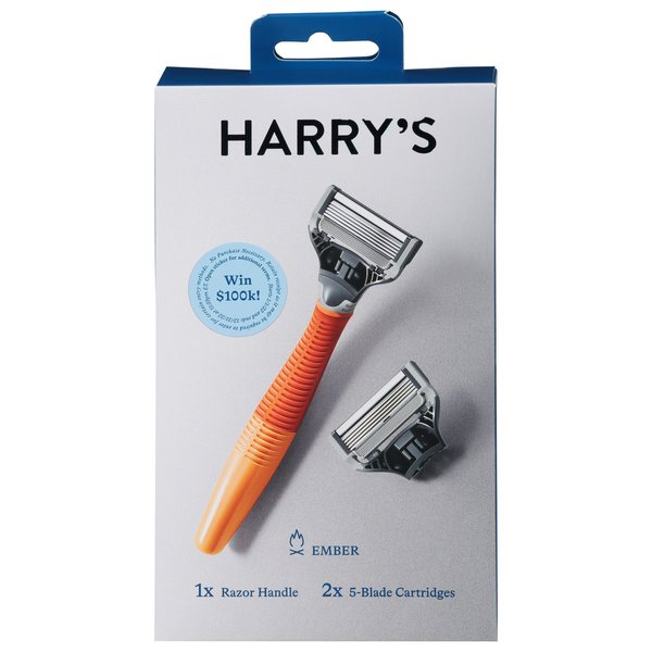 Shave Needs Harry's Razor, 5-Blade, Ember hero