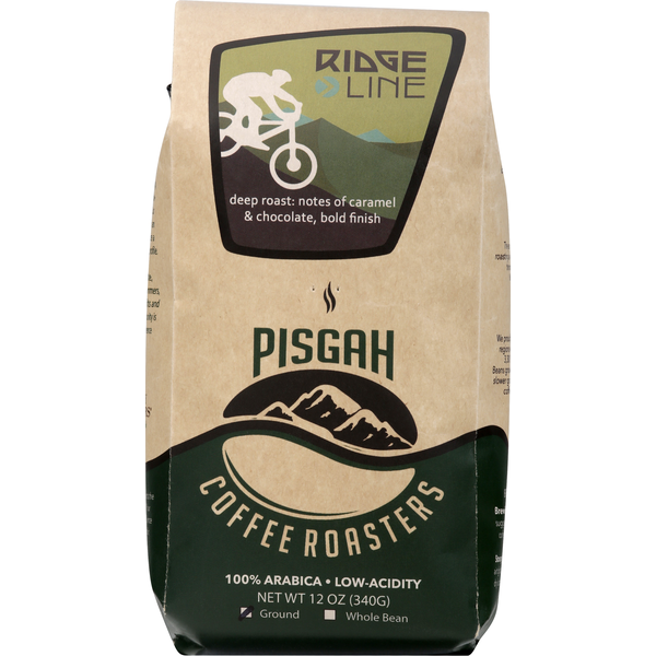 Coffee Pisgah Brewing Company Coffee, 100% Arabica, Ground, Ridge Line hero