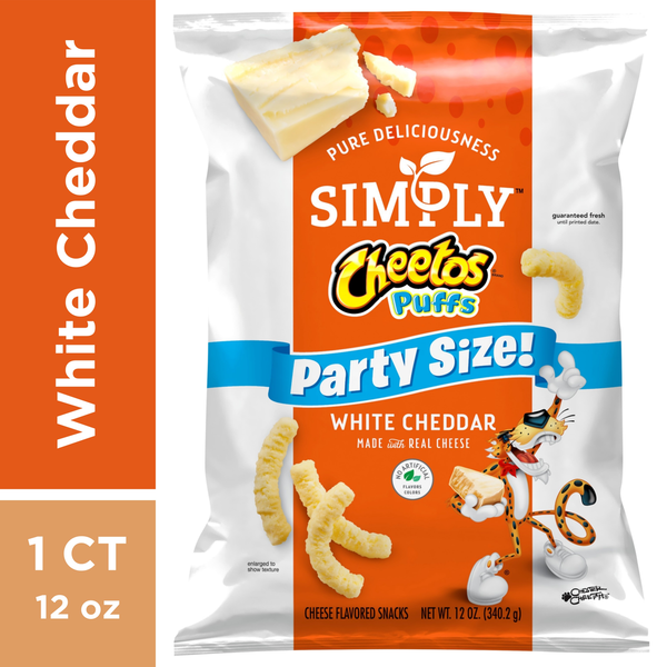 Cheetos White Cheddar Cheese Flavored Snacks hero