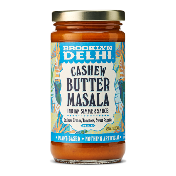 Condiments Brooklyn Delhi Cashew Butter Masala, Indian Simmer Sauce hero