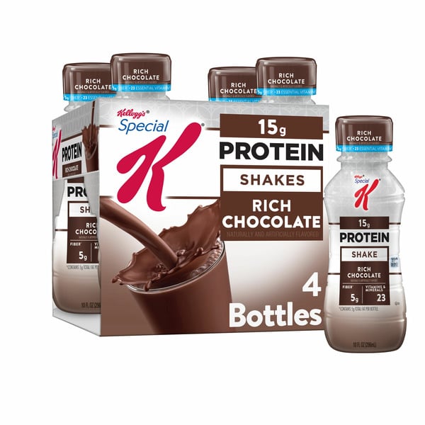 Protein & Meal Replacements Kellogg’s Special K Protein Shakes, Meal Replacement, High Protein, Rich Chocolate hero