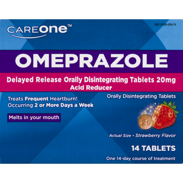 Digestion CareOne Omeprazole  Strawberry hero