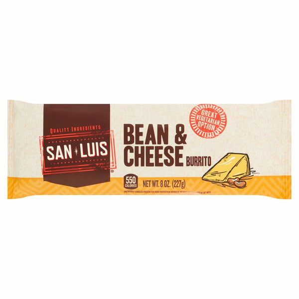 Prepared Meals San Luis Sourdough Bean & Cheese Burrito hero