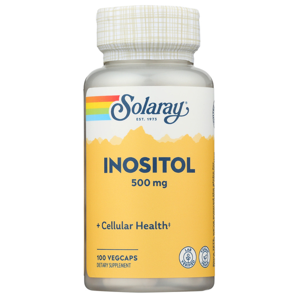 Probiotics & Digestion Solaray Inositol hero