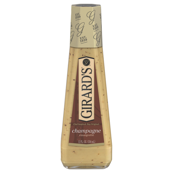 Salad Dressing & Toppings Girard's Vinaigrette, Champagne hero