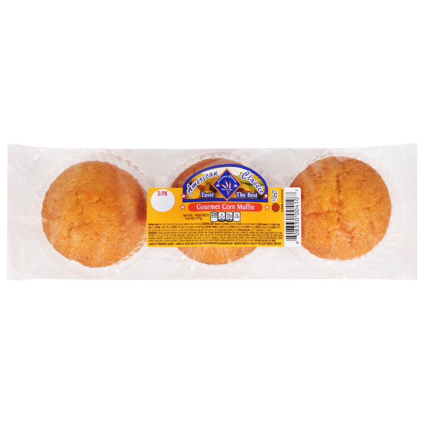 Bakery Desserts American Classic Muffin, Gourmet Corn hero