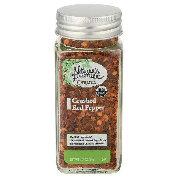 Spices & Seasonings Nature's Promise Organic Crushed Red Pepper hero